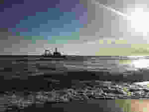 The Suiderkus shipwreck on the Skeleton coast