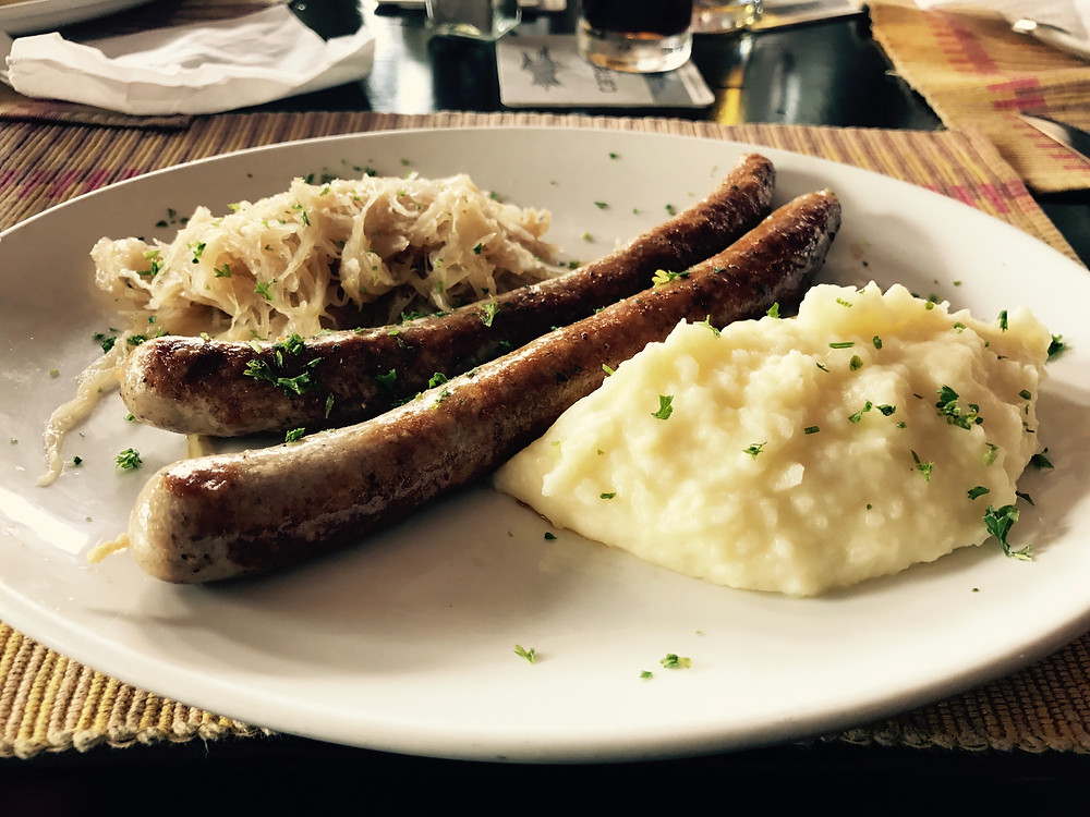 Tasty bratwurst