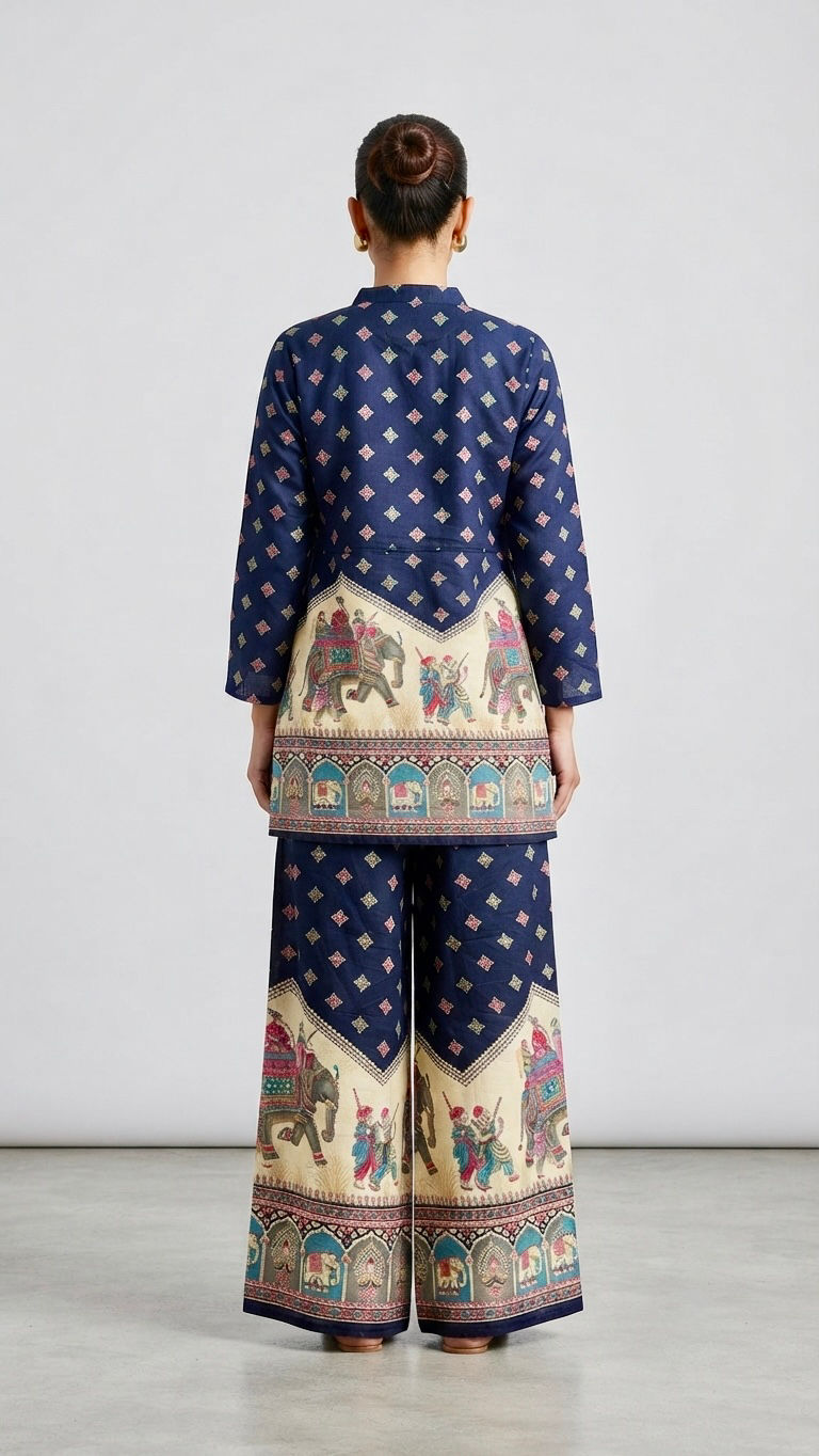 Thumbnail: Plus Size Turkish Rayon Co-ord Set Wholesale | XL to 4XL