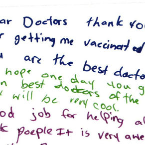 Rebekah's Thank You Letter