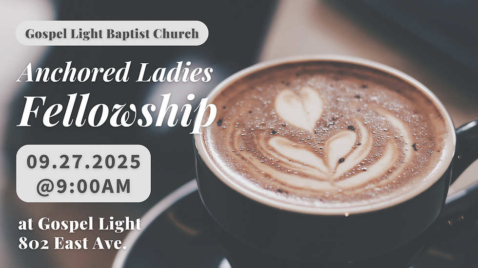 Anchored Ladies Fellowship