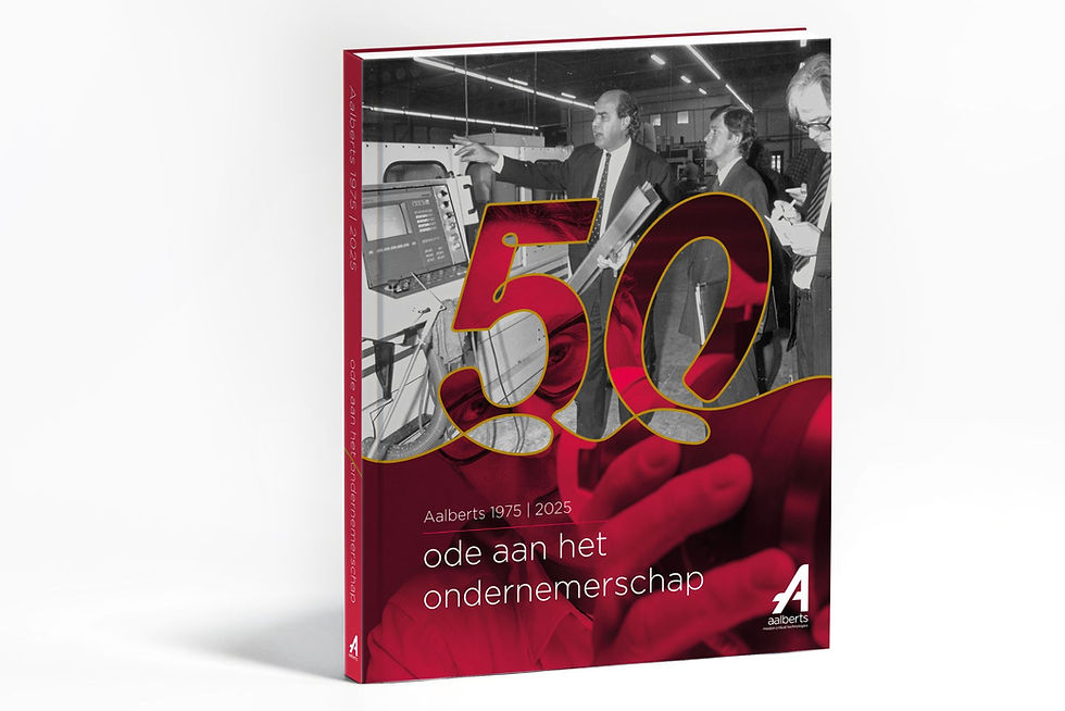 Ode aan het Ondernemerschap. 196 Pagina's, hard cover. Formaat: 280 mm x 23 mm. Oplage: 15.000 exx. Nederlandstalige en Engelstalige uitgave. Auteurs: Bob Duynstee en Cees van Lotringen. Vormgeving i.s.m. Monter. Concept & Realisatie: 1001.