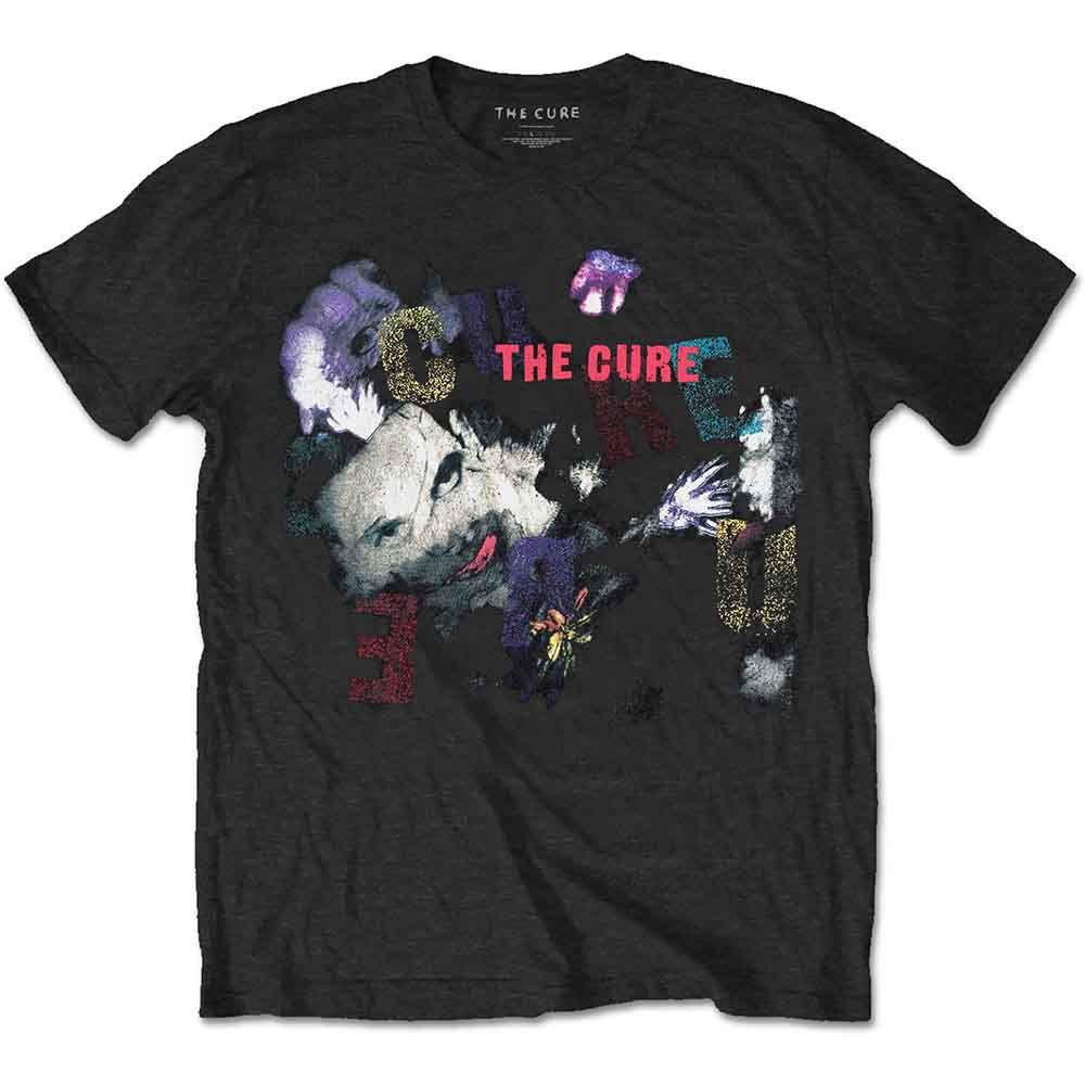 The Cure Unisex T-Shirt: The Prayer Tour 1989 (Double-Sided)
