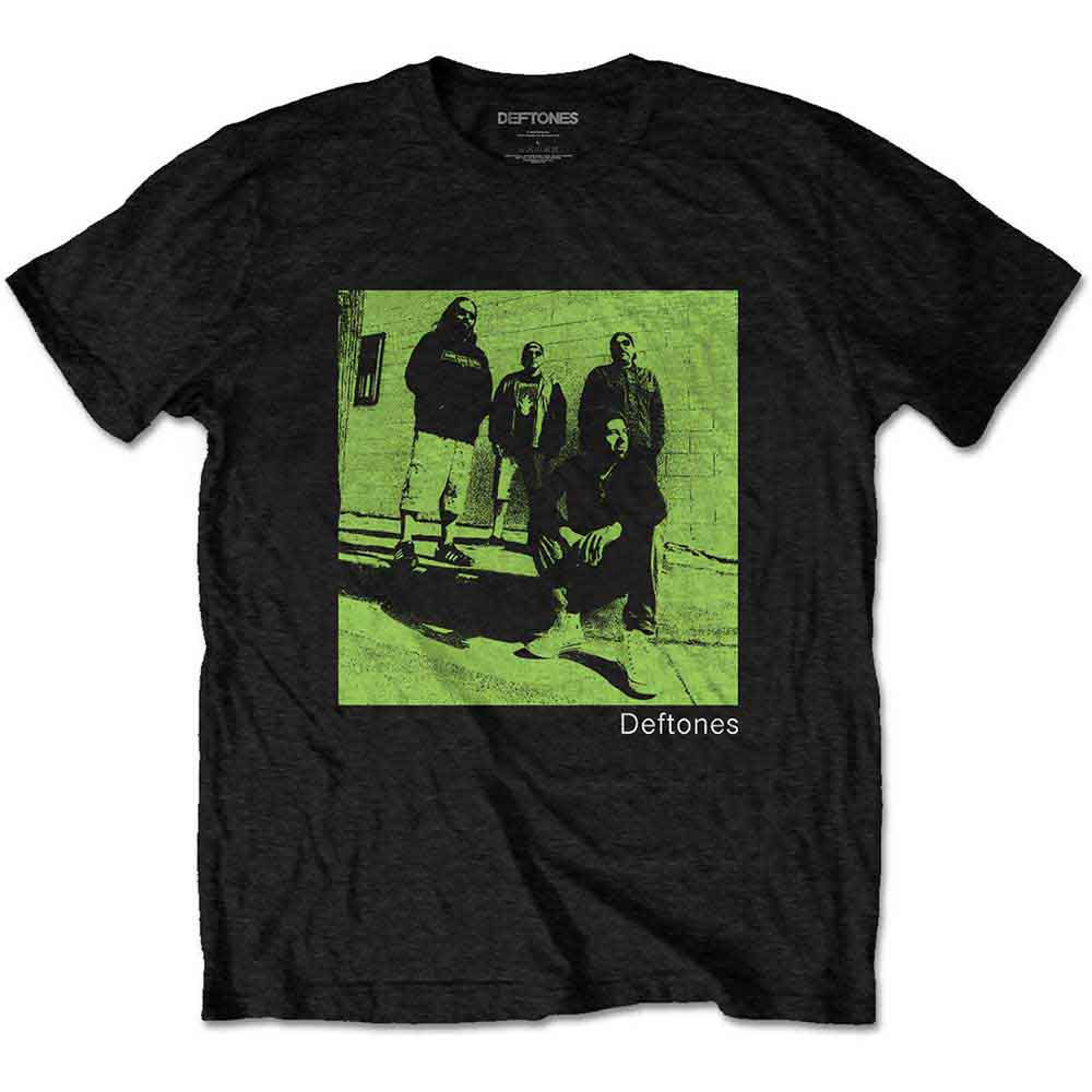 Deftones Unisex T-Shirt: Green Photo Edition