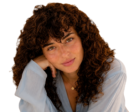 Close-up portrait of Sapphire Leela, intimacy and relationship coach