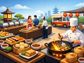 Guide voor Aziatische catering op locatie