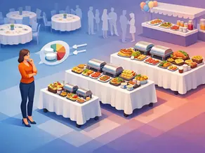 Hoe kies je buffetgrootte voor je evenement?