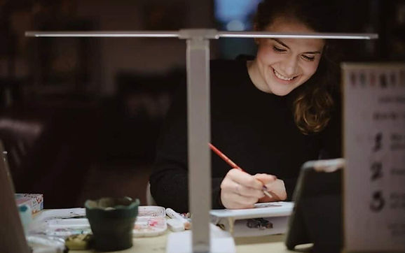 Live Event Watercolor Illustration by Sophie Fain