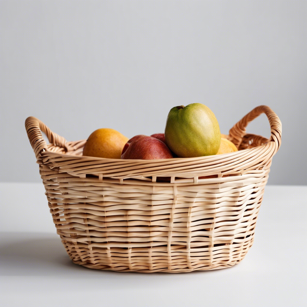 Rattan Fruit Basket