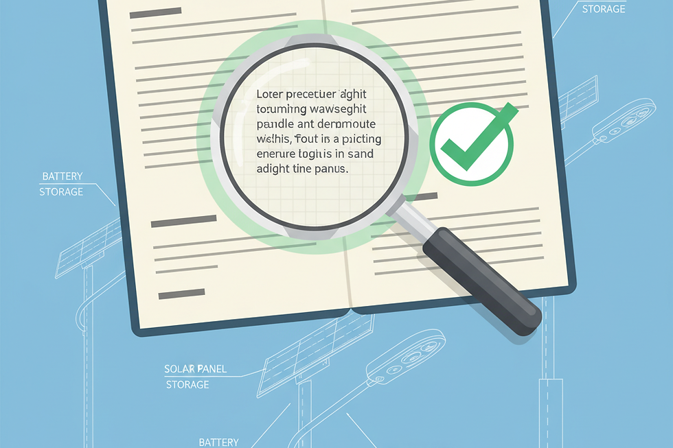 A Procurement Manager's Guide to Verifying Solar Light Certifications