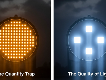 Myth-Busted: Do More LEDs Mean a Brighter Street Light? Understanding Lumens, Efficacy, and Brightness