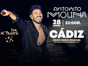 Antoñito Molina anuncia el primer estadio de su carrera