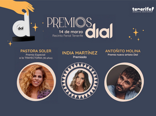Antoñito Molina, Pastora Soler e India Martínez, ganadores de los Premios Dial 2024