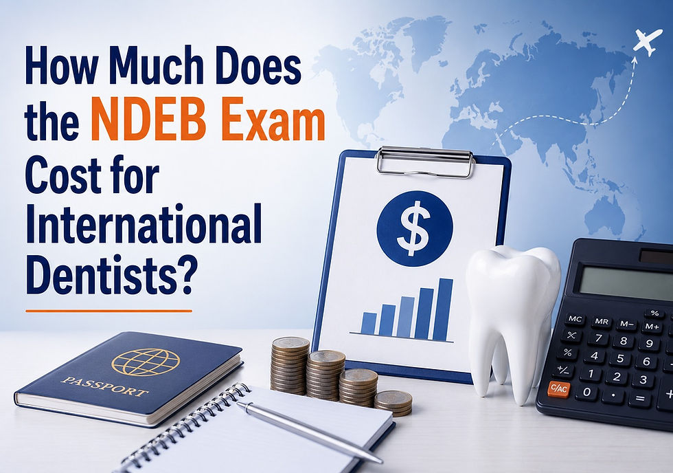 How Much Does the NDEB Exam Cost for International Dentists?