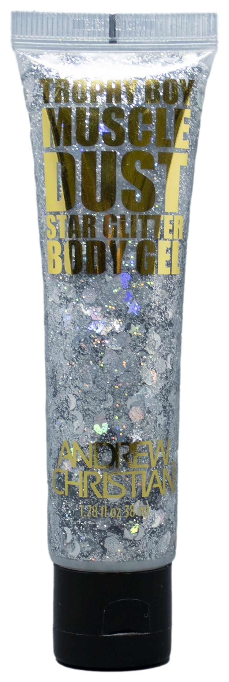 Gel à Paillettes Argent Muscle Dust 38ml