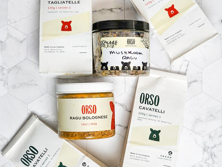 Orso fresh pasta delivered straight to your door!