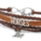 Miniatyrbild: Amband Infinity Love Horses White