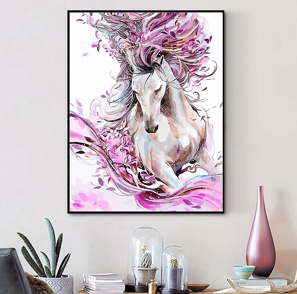 Miniatyrbild: Paint by Numbers Horses