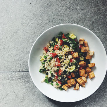 CAULIFLOWER EGG FRIED 'RICE'