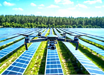 Thermalinspektion PV-Anlage - MS-Drohnen Service