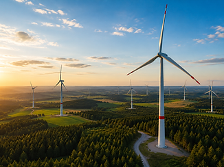 Inspektion von Windkraftanlagen - MS-Drohnen Service