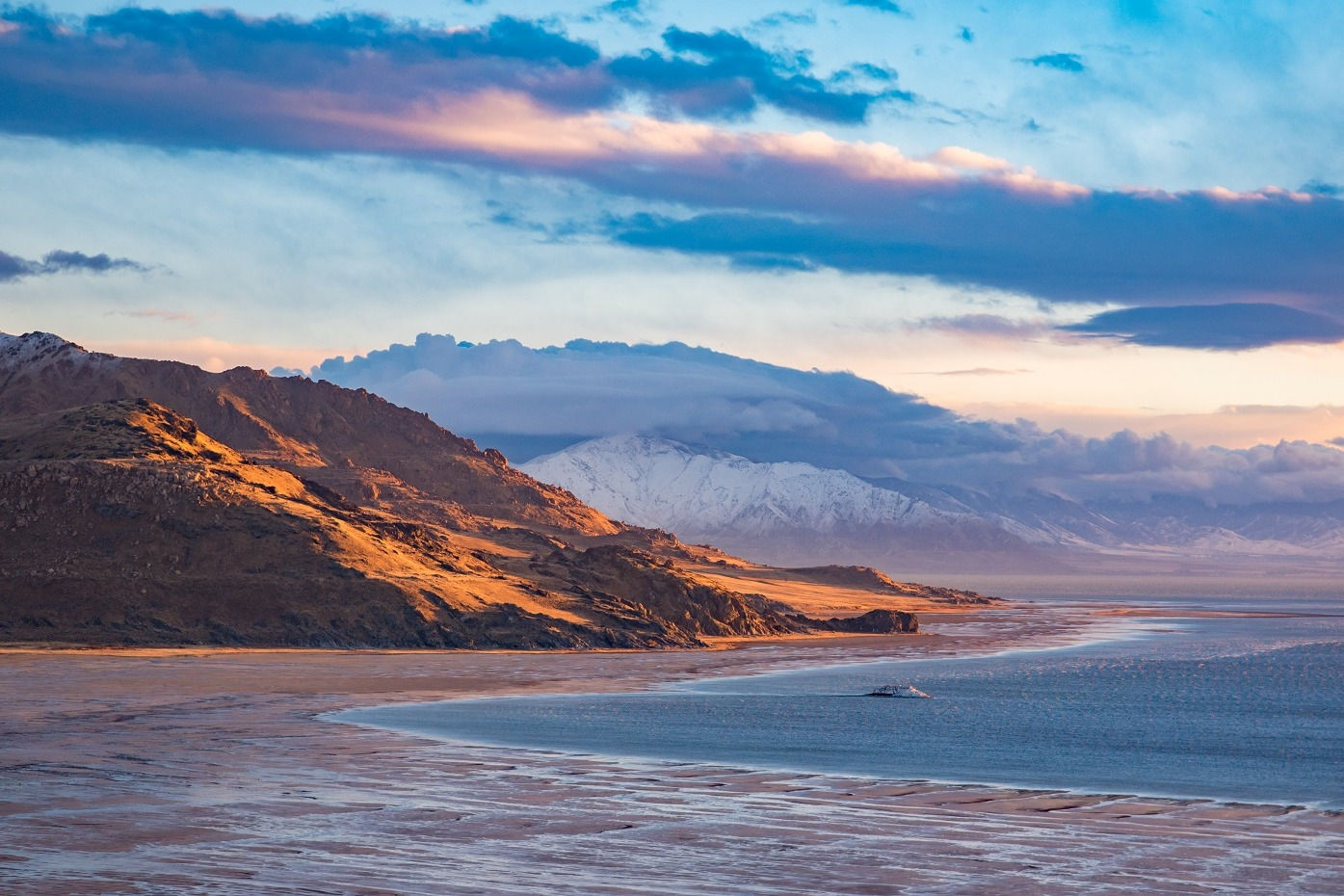 Antelope Island Snow Dusting