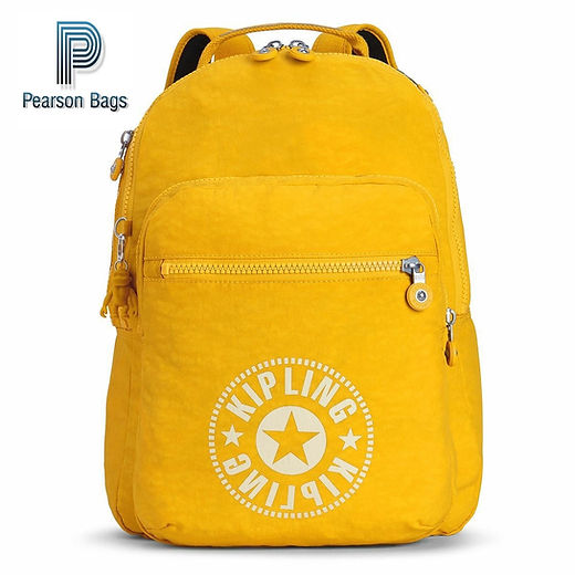 Mochila amarilla Kipling Pearson Bags