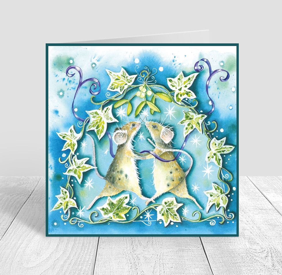 Thumbnail: Pack of 10 mix and match cards  15 cm x 15 cm