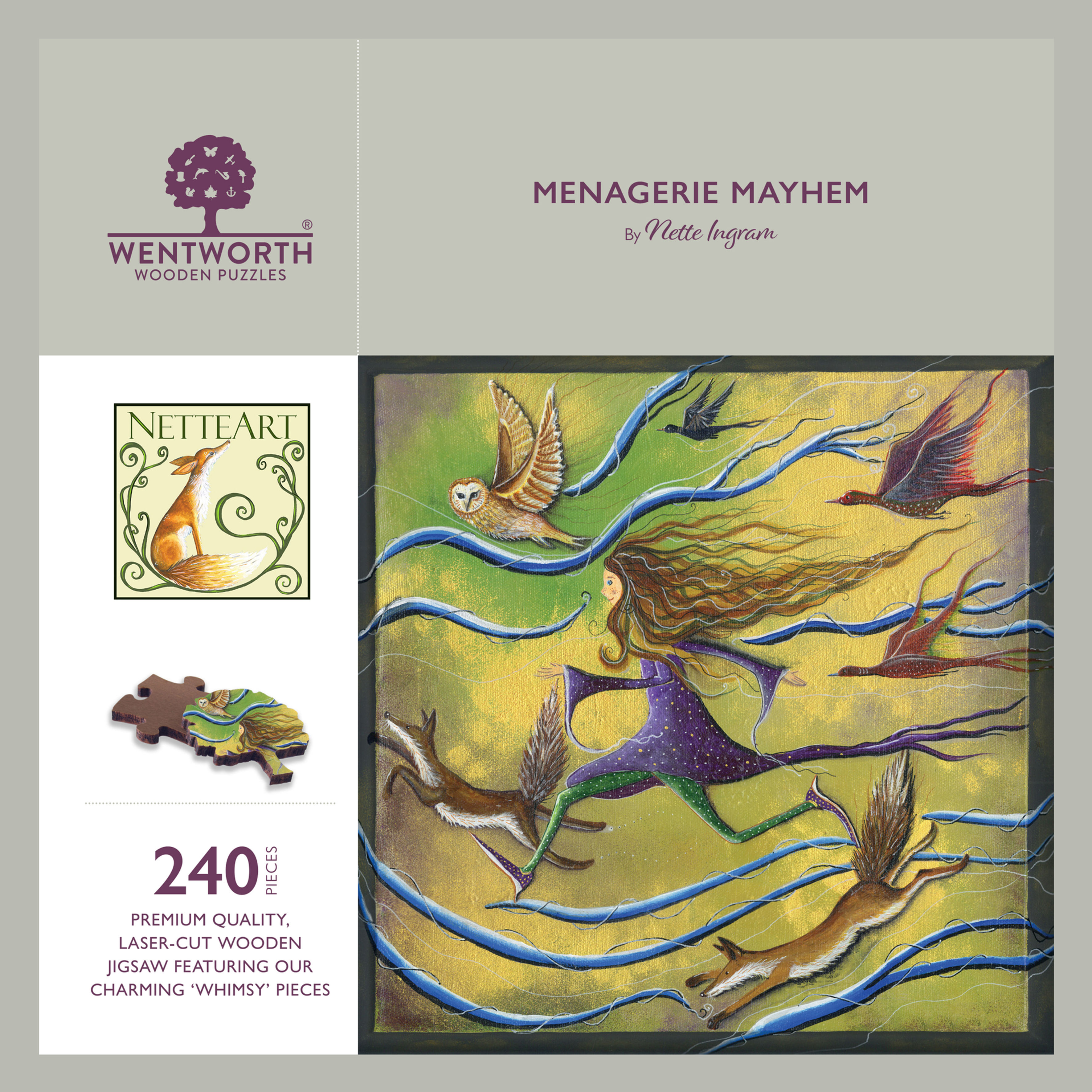 Menagerie Mayhem!!  240 piece 