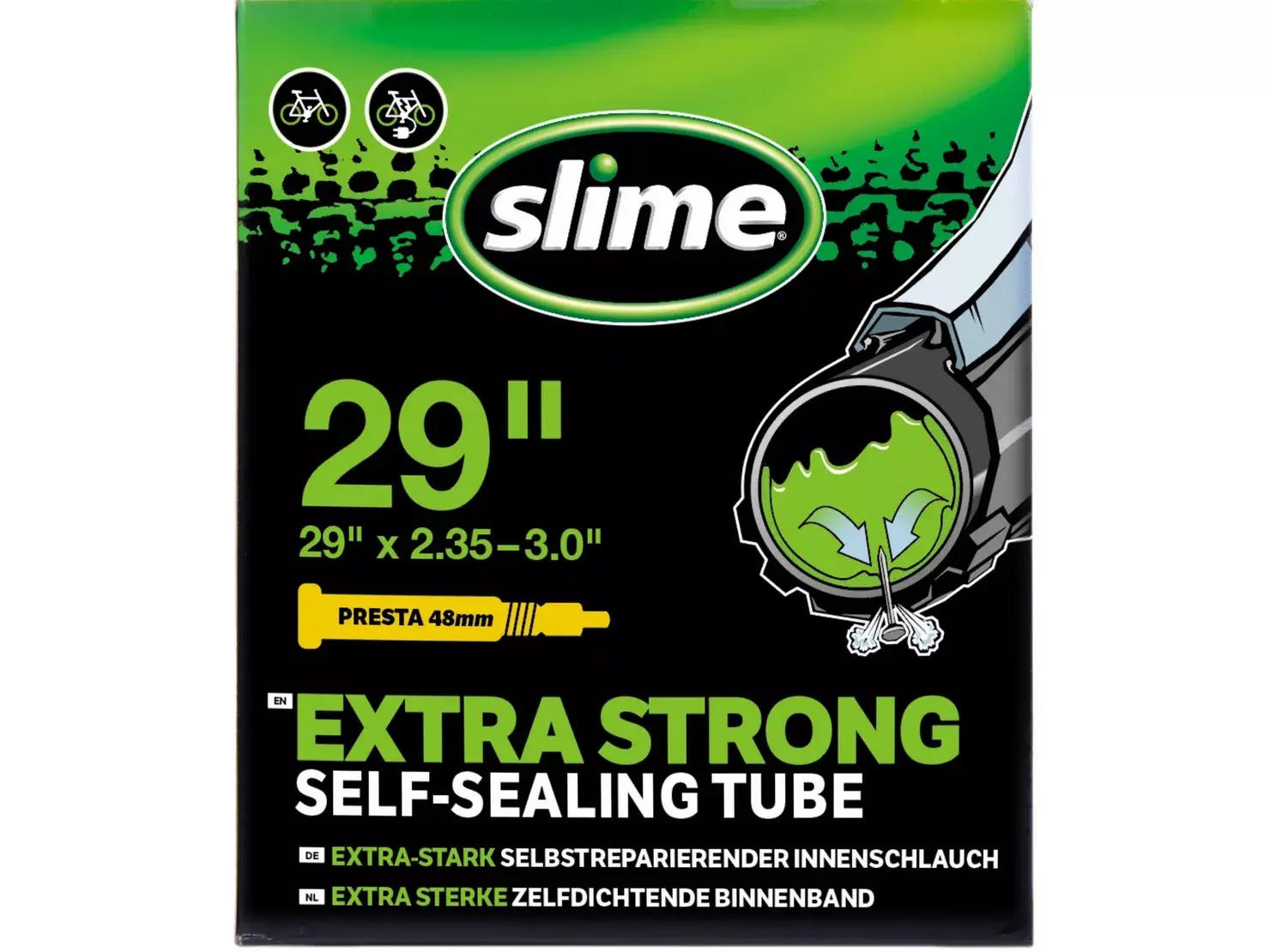Slime Self Sealing Inner Tubes - Various Sizes
