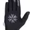 Thumbnail: Fist Frosty Snowflake Cold Weather Gloves - Black