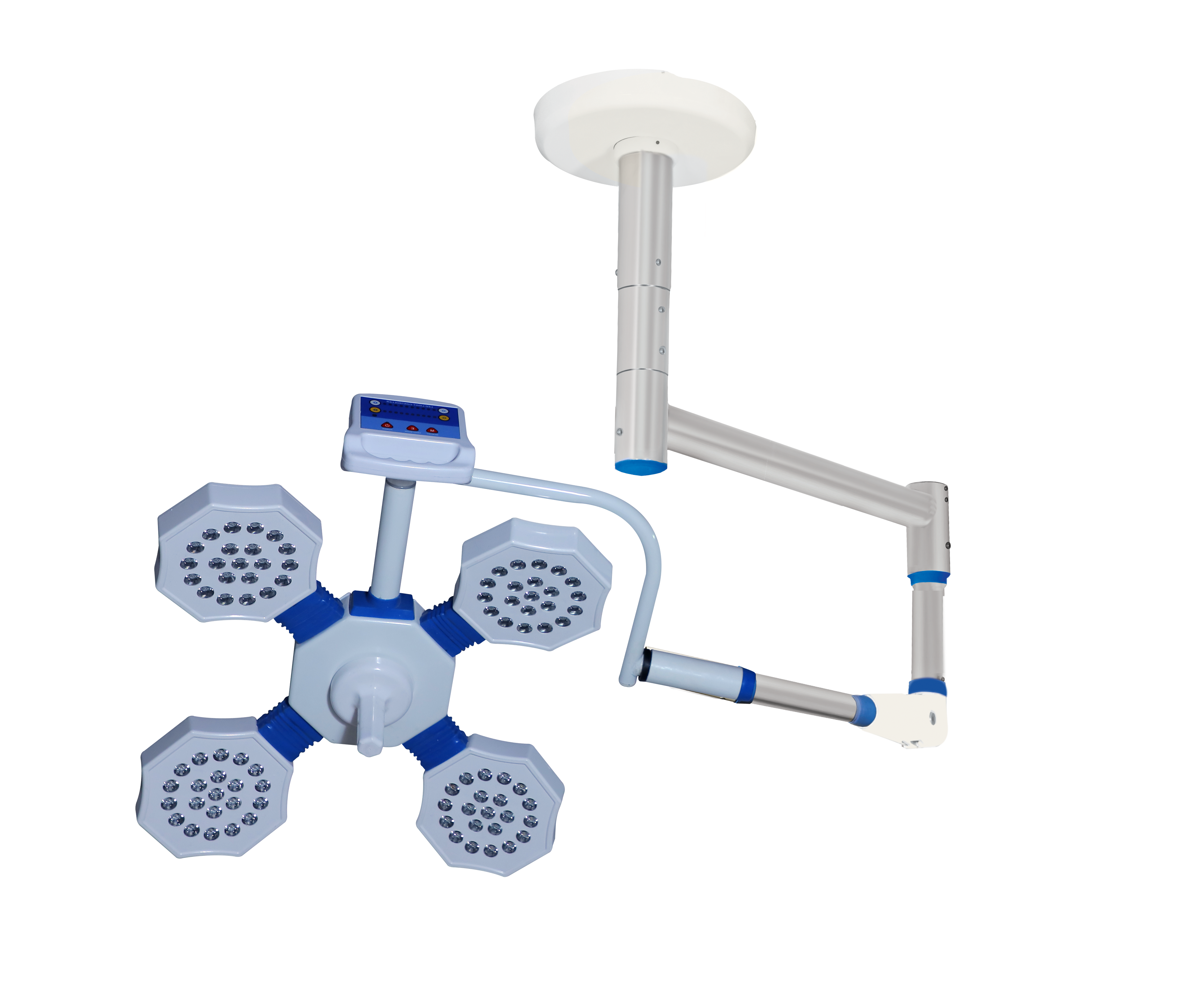 Four Reflector LED OT Light (Single Dome1,50,000 Lux 84 LED))