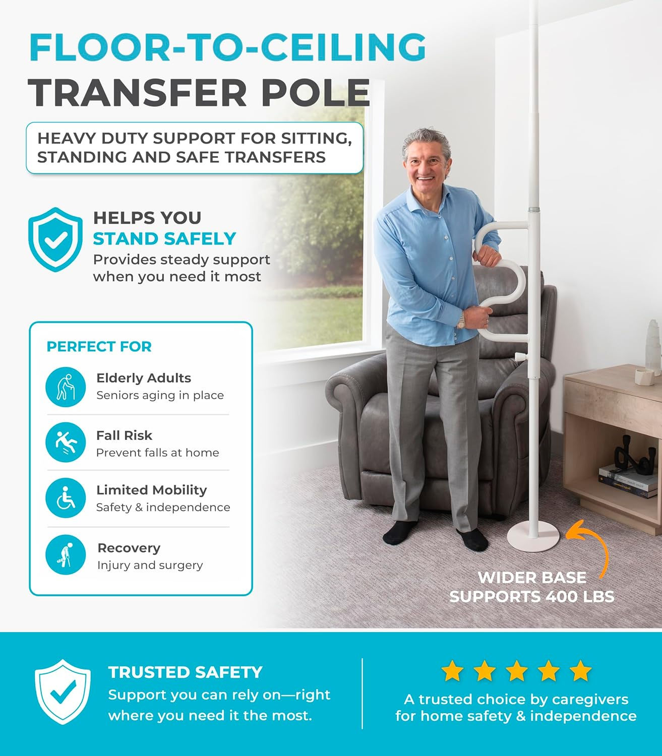 Safety Poles for Seniors