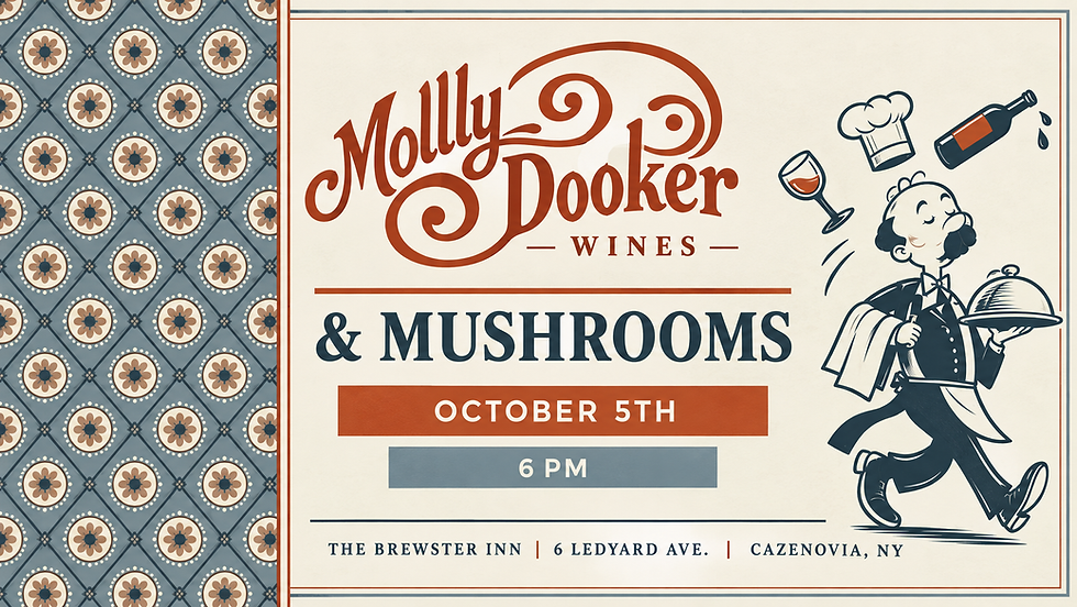 Mollydooker & Mushrooms