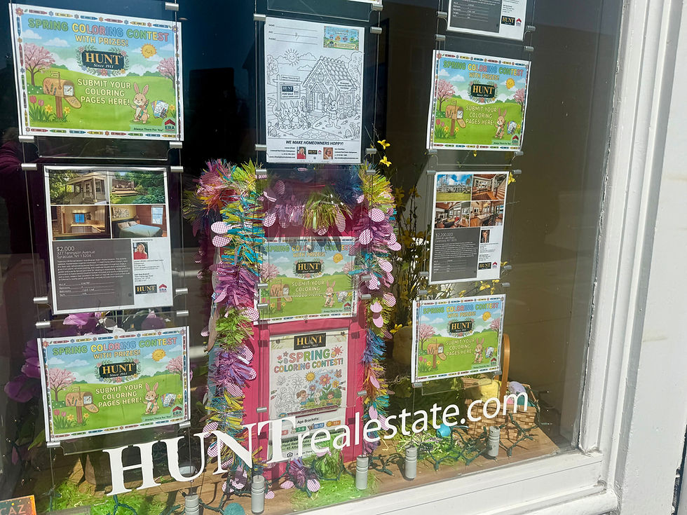 HUNT Real Estate Easter Coloring Contest For Kids!