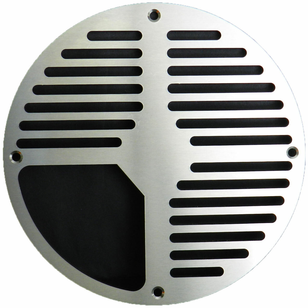 9.25" Aluminum Shallow Sump Floor Sink Three-Quarter Grate