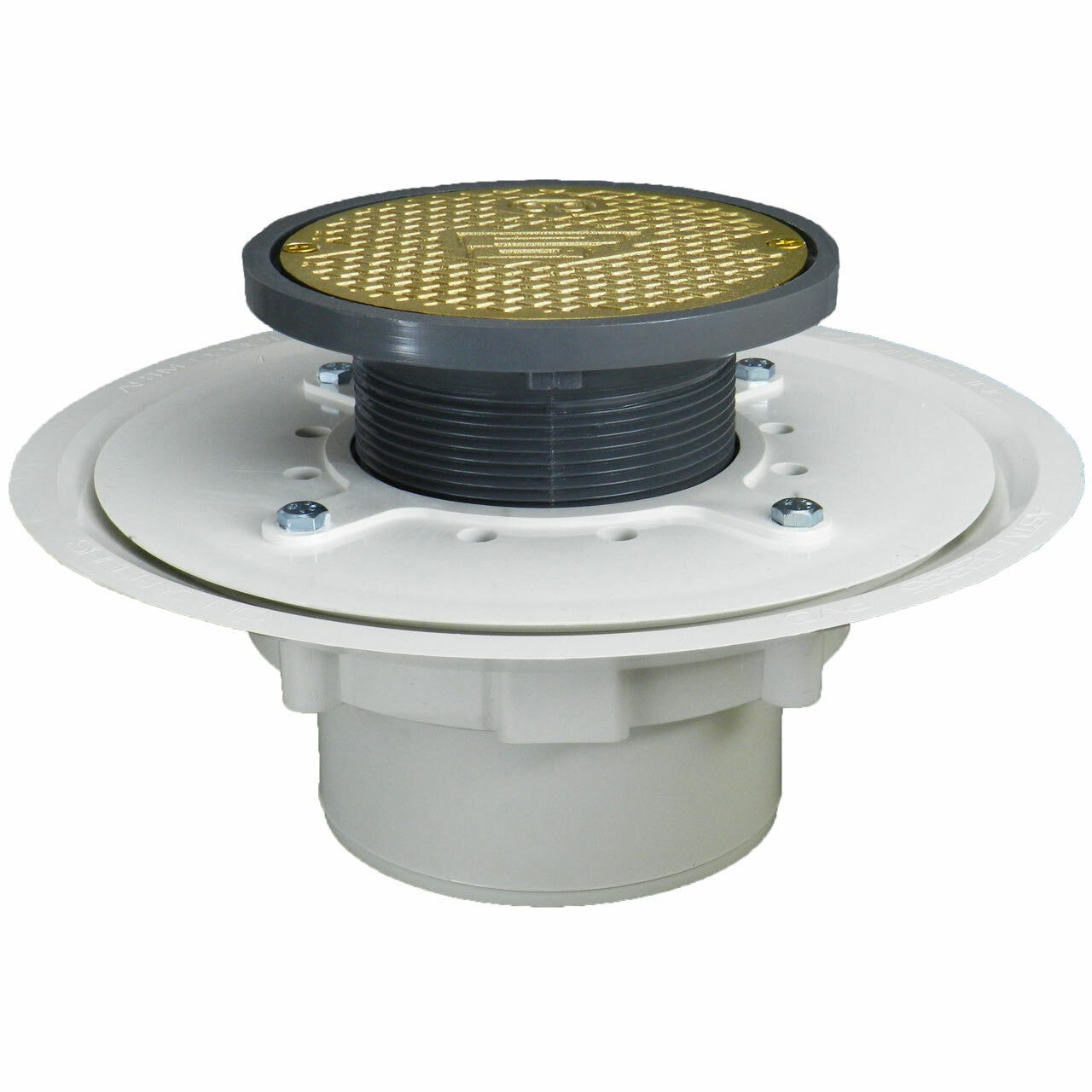 4" Over Pipe Fit Heavy Duty Cleanout with Clamping Collar and Cover