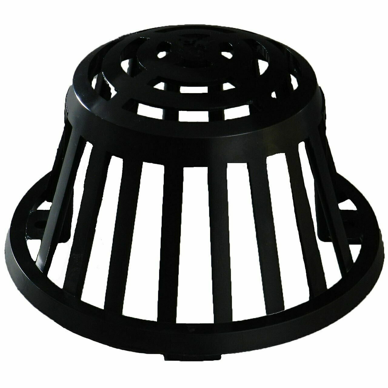 3" Roof Drain with Receiver Pan, Under-Deck Clamp & Cast Iron Dome