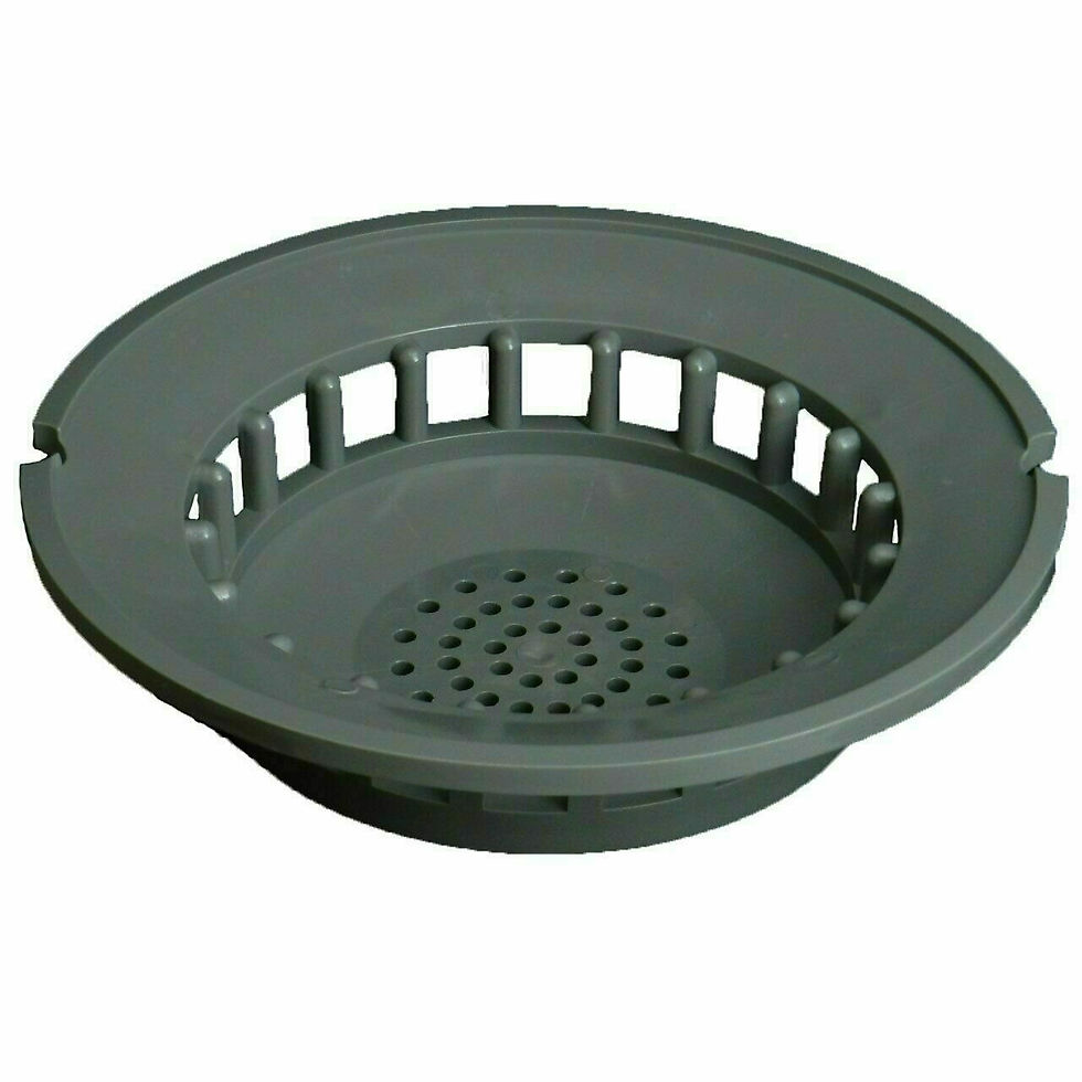 Thumbnail: 6" Inside Pipe Fit Grate Floor Drain with Aluminum Grate ONLY