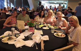 Guests at Golf Tournament