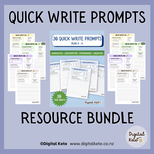 30 Daily Literacy Activity - Quick Writes