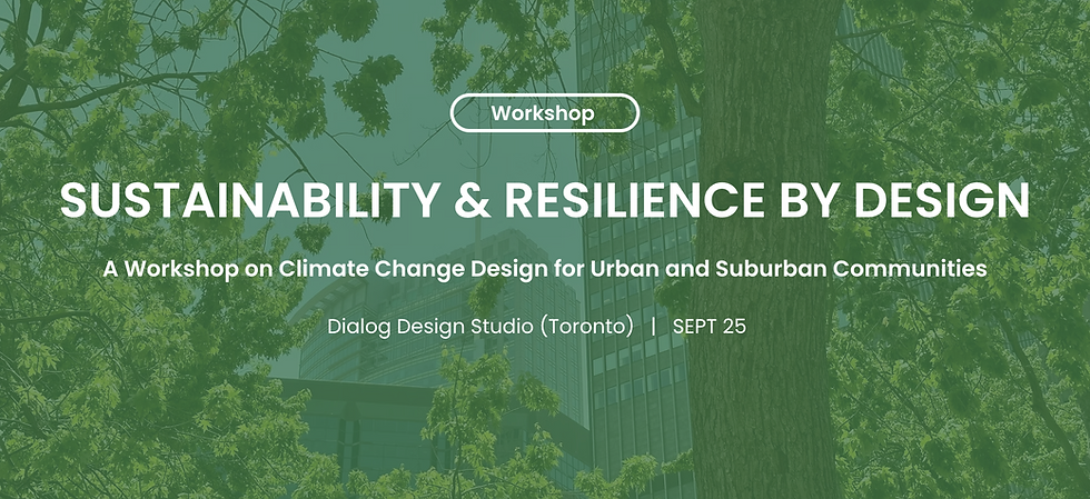 Sustainability & Resilience By Design