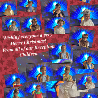 Wishing everyone a very Merry Christmas! From all of our Reception children