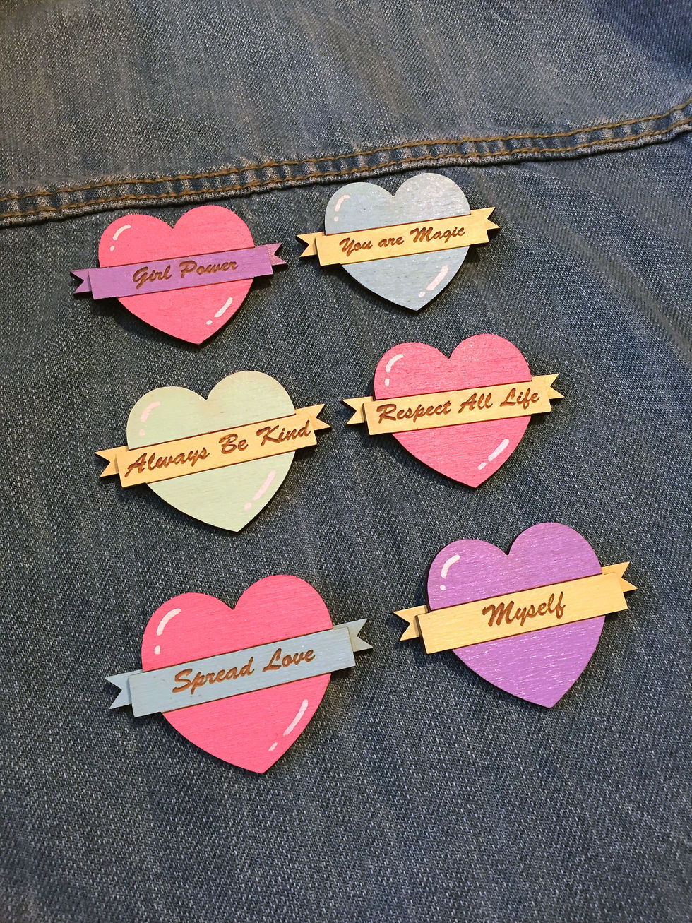 Positive Pins