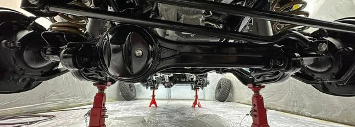 4WD underbody coated with IGL Aegis