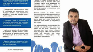 Jornalista Fernando Gama