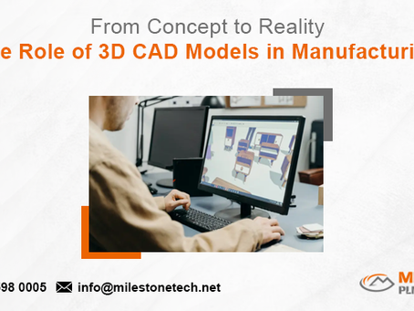 From Concept to Reality: The Role of 3D CAD Models in Manufacturing