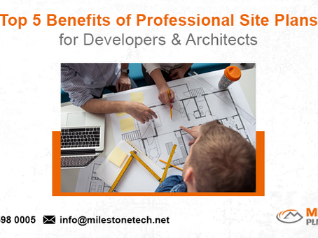 Top 5 Benefits of Professional Site Plans for Developers and Architects