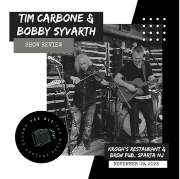 Two Scorpios, One Birthday Bash: Tim Carbone and Bobby Syvarth's Thursday Night Special at Krogh's