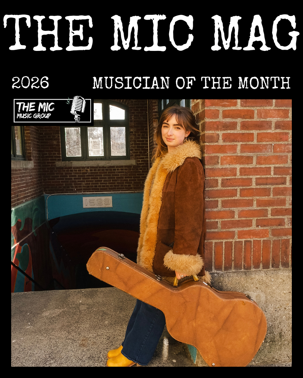 Meet Allie Sandt: The MIC Mag's August 2026 Musician of the Month!